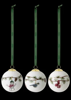Kähler Julepynt|Julepynt*Kule Ø6 cm 3 stk.
