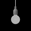 Lyngby Porcelæn Taklamper*Lyngby Fitting #01 H8.7 mørk grå