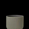 Lyngby Porcelæn Vaser Og Urtepotteskjulere|Urtepotter*Blomsterpotte medium olivengrønn | Kjøp her