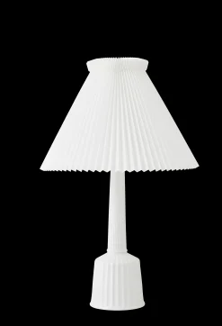 Lyngby Porcelæn Bordlamper*Esben Klint Lampe EU plug H644 hvit