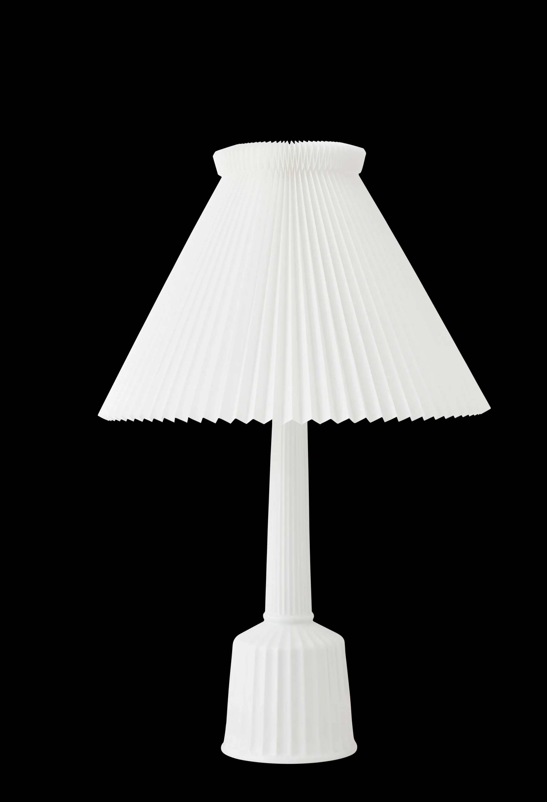 Lyngby Porcelæn Bordlamper*Esben Klint Lampe EU plug H644 hvit