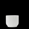 Lyngby Porcelæn Vaser Og Urtepotteskjulere|Urtepotter*Lyngby Blomsterpotte liten hvit