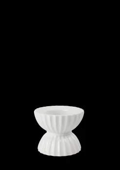 Lyngby Porcelæn Lysestaker Og Stearinlys|Telysholdere*Lyngby Tura Telyslykt Ø8 cm hvit - Kjøb her