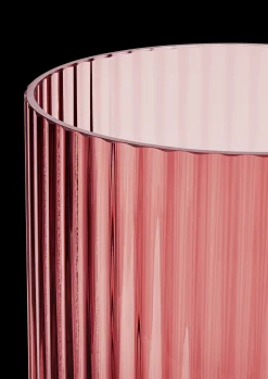 Lyngby Porcelæn Vaser Og Urtepotteskjulere*Lyngby Vase H25 burgundy munnblåst glass