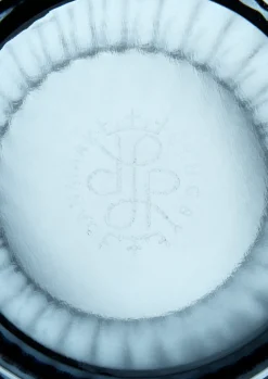 Lyngby Porcelæn Vaser Og Urtepotteskjulere*Lyngby Vase H15.5 blue munnblåst glass