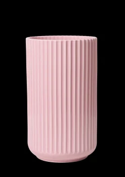 Lyngby Porcelæn Vaser Og Urtepotteskjulere*Lyngby Vase H25 cm rosa porselen - Kjøp nå