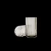 Lyngby Porcelæn Vaser Og Urtepotteskjulere*Lyngby Vase H25 smoke munnblåst glass