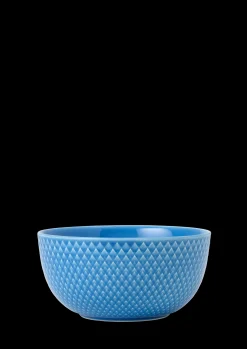 Lyngby Porcelæn Serveringskåler*Rhombe Color Skål Ø13 cm blå