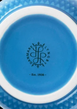 Lyngby Porcelæn Vaser Og Urtepotteskjulere*Rhombe Color Vase H20 cm blå porselen