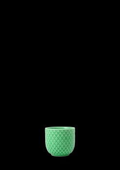 Lyngby Porcelæn Eggeglass*Rhombe Color Eggeglass Ø5 cm grønn