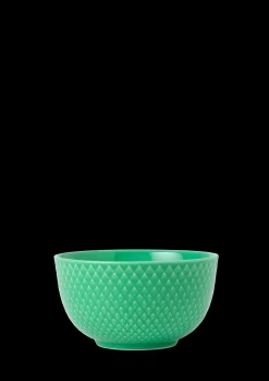 Lyngby Porcelæn Serveringskåler*Rhombe Color Skål Ø11 cm grønn