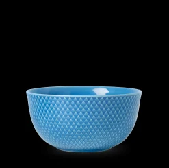 Lyngby Porcelæn Serveringskåler*Rhombe Color Serveringsskål Ø17.5 cm blå
