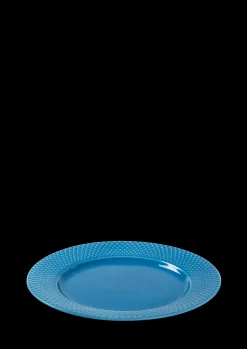 Lyngby Porcelæn Middagstallerkner|Servise*Rhombe Color Middagstallerken Ø27 cm blå