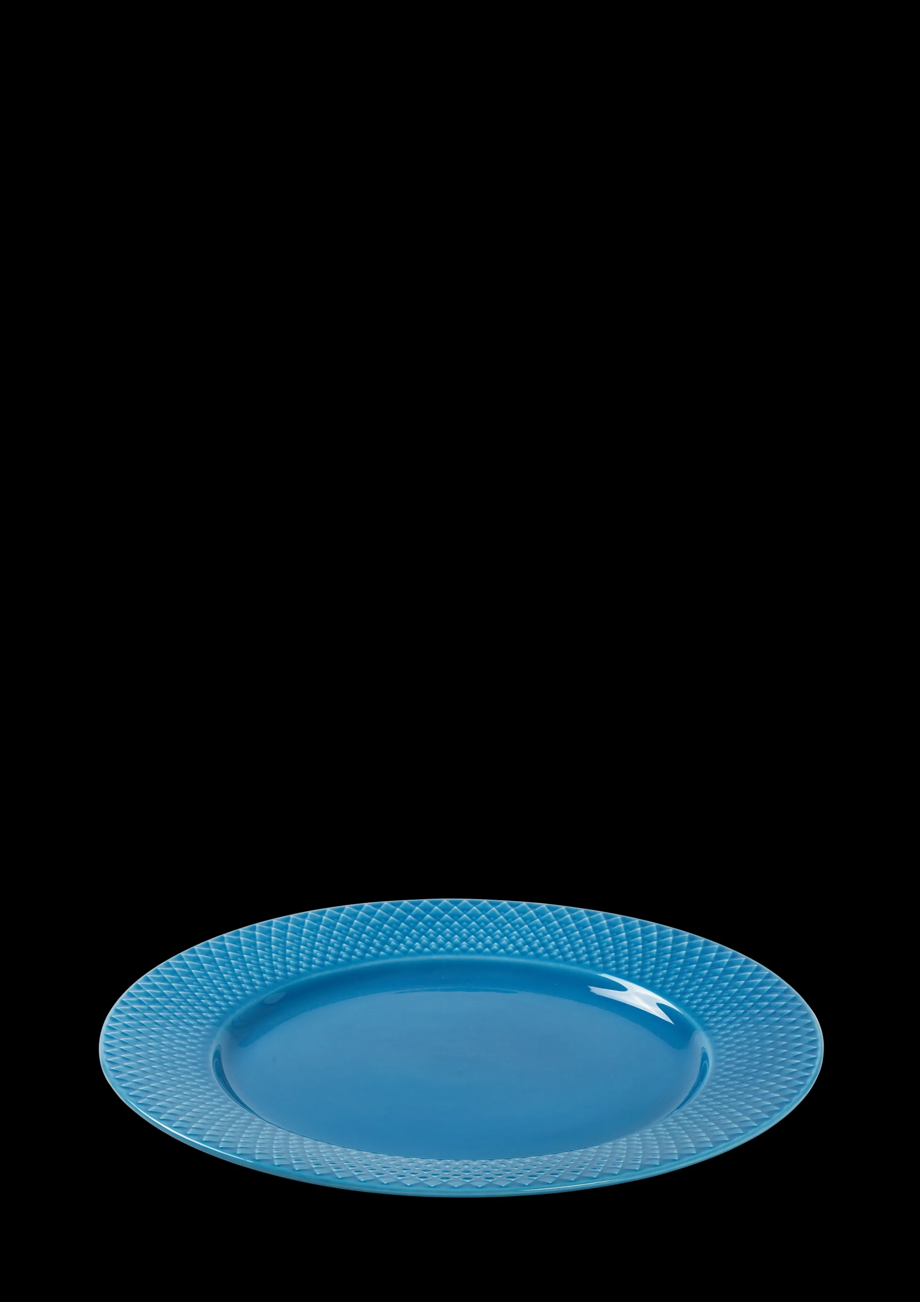 Lyngby Porcelæn Middagstallerkner|Servise*Rhombe Color Middagstallerken Ø27 cm blå