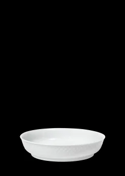 Lyngby Porcelæn Desserttallerkner Og Asjetter|Servise*Rhombe Desserttallerken Ø16 cm hvit