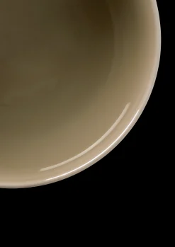 Lyngby Porcelæn Nyheter|Serveringskåler*Rhombe Earth Serveringsskål Ø17.5 cm clay