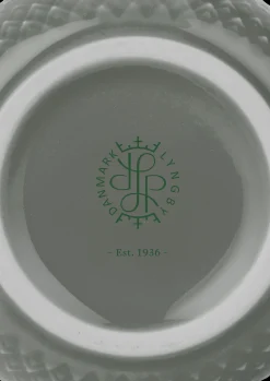 Lyngby Porcelæn Krus*Rhombe Earth Kopp med hank 39 cl moss