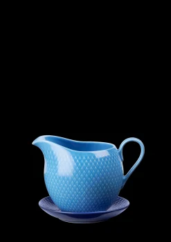Lyngby Porcelæn Sausesnebb*Rhombe Farge gryte 67 cl blå - Kjøp her