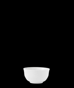 Lyngby Porcelæn Serveringskåler*Rhombe Skål Ø11 cm hvit