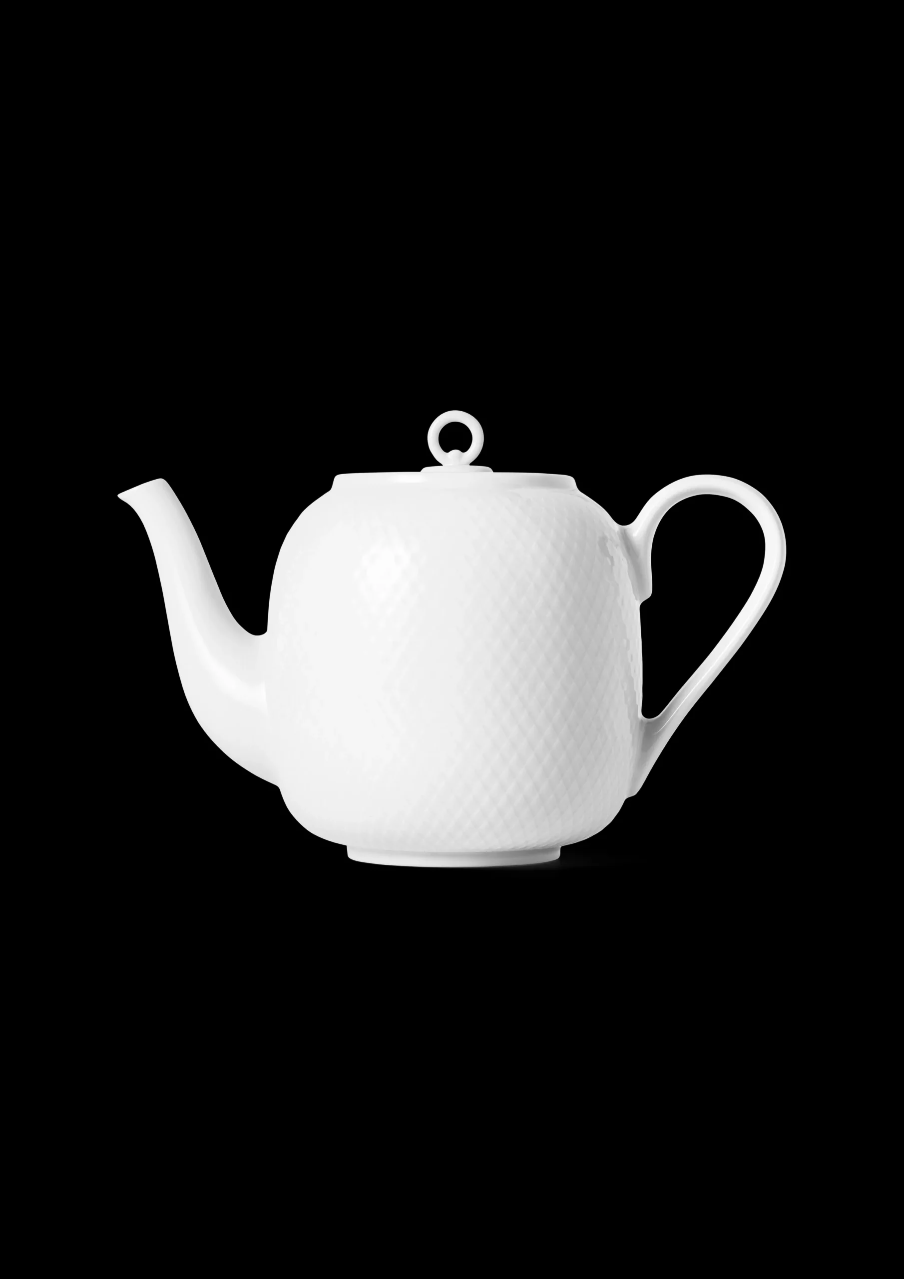 Lyngby Porcelæn Tekanner|Tekanne*Rhombe Tekanne 1,9 l hvit