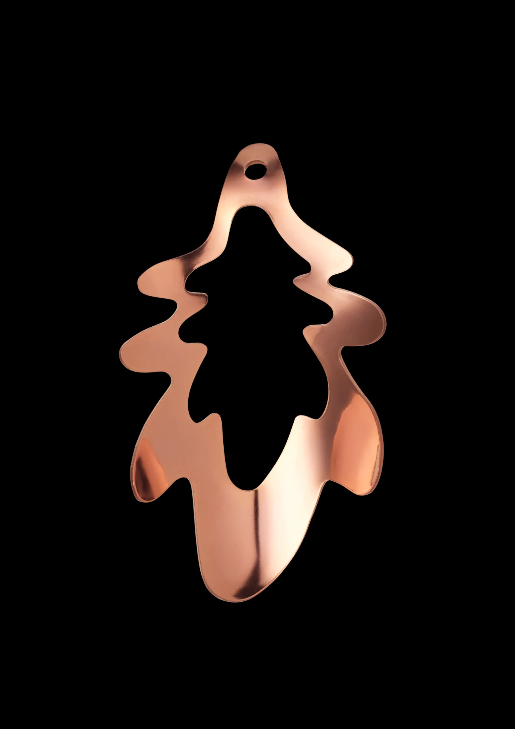 Rosendahl Julepynt|Julepynt*Forest Tales Oak Leaf H8.5 kobber