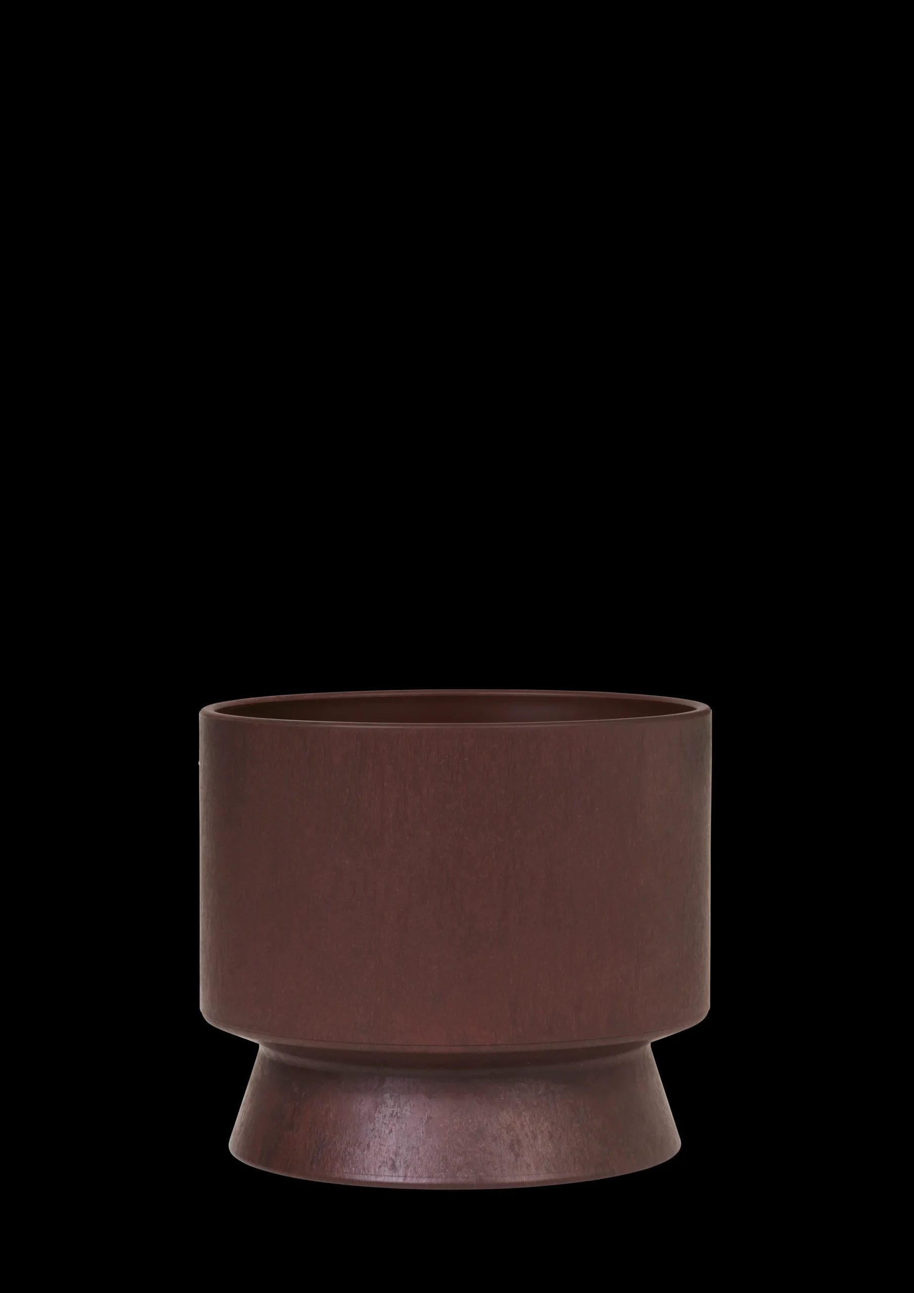 Rosendahl Vaser Og Urtepotteskjulere|Urtepotter*Recycled Blomsterpotte Ø15 cm bordeaux