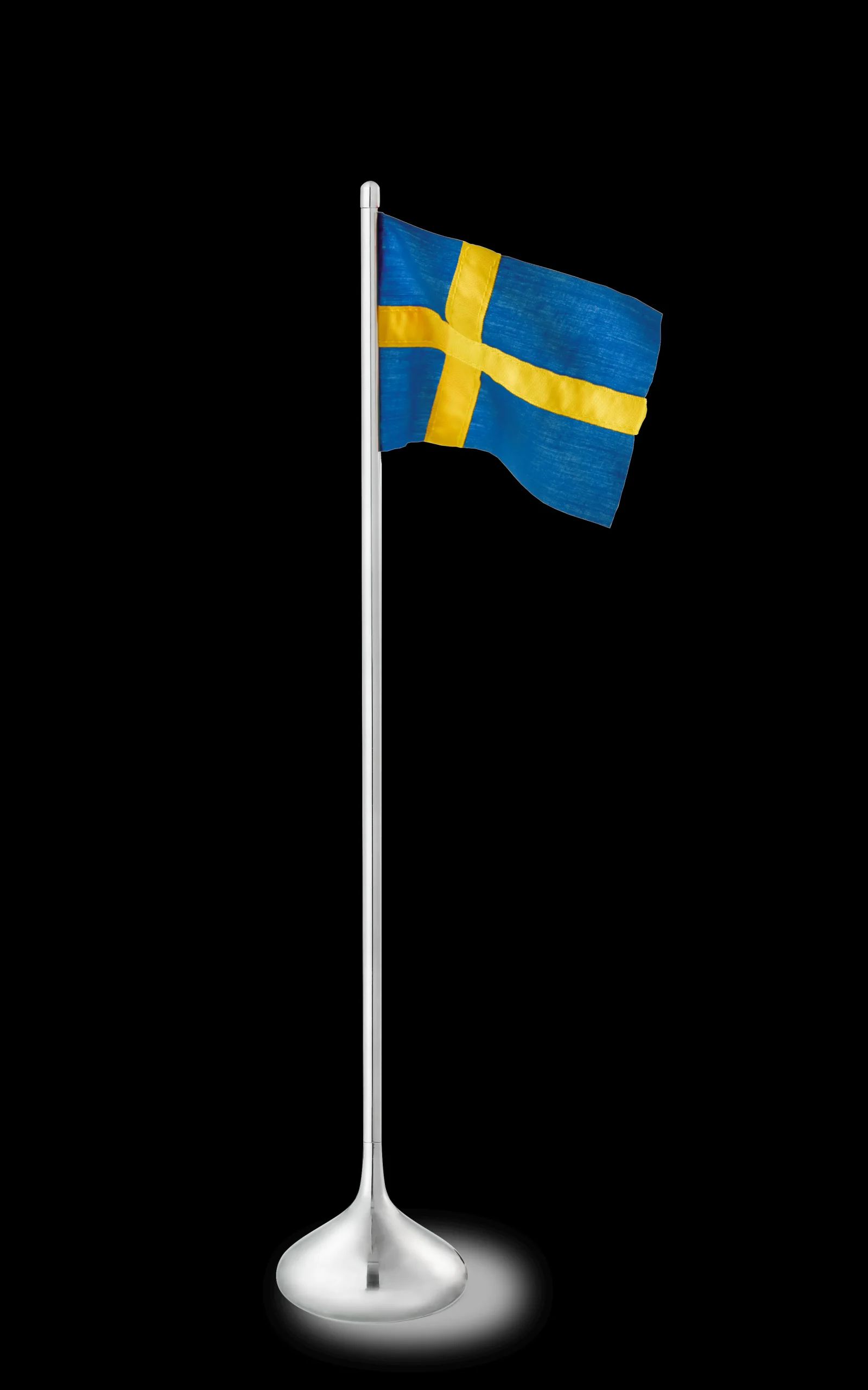 Rosendahl Bordflagg|Bursdag*RO Bordflagg svensk H35 sølvfarget