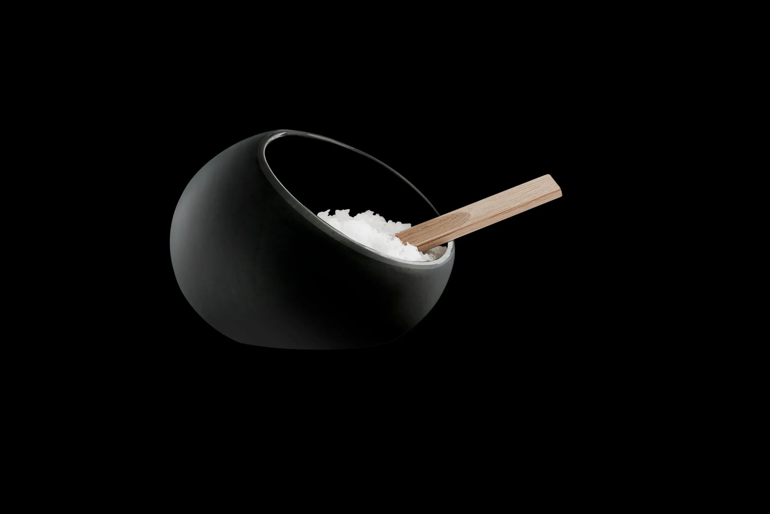 Rosendahl Salt Og Pepper*RO Saltkar Ø11.5 cm sort